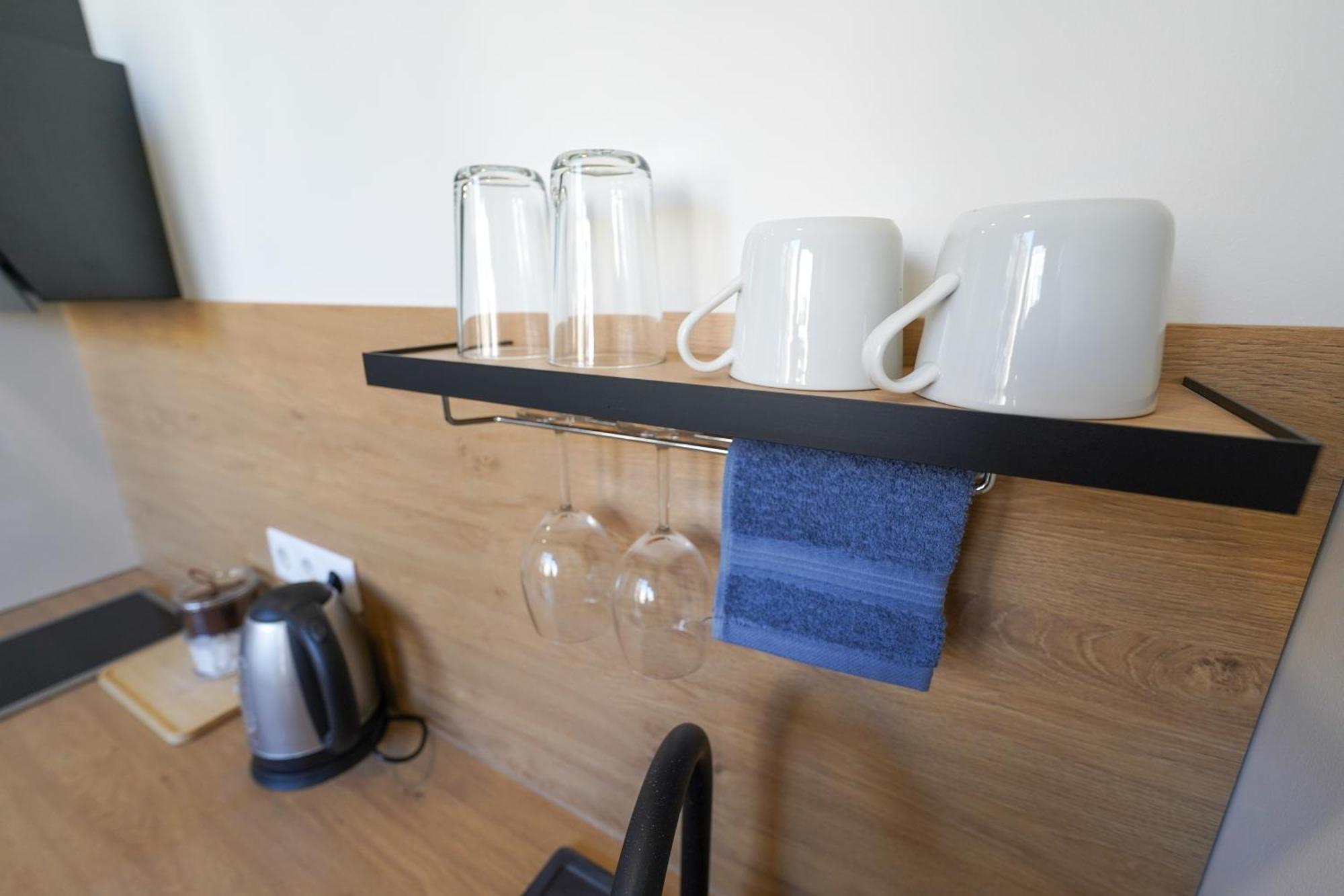 קובנה Amber Light Self-Check-In Apartments חדר תמונה