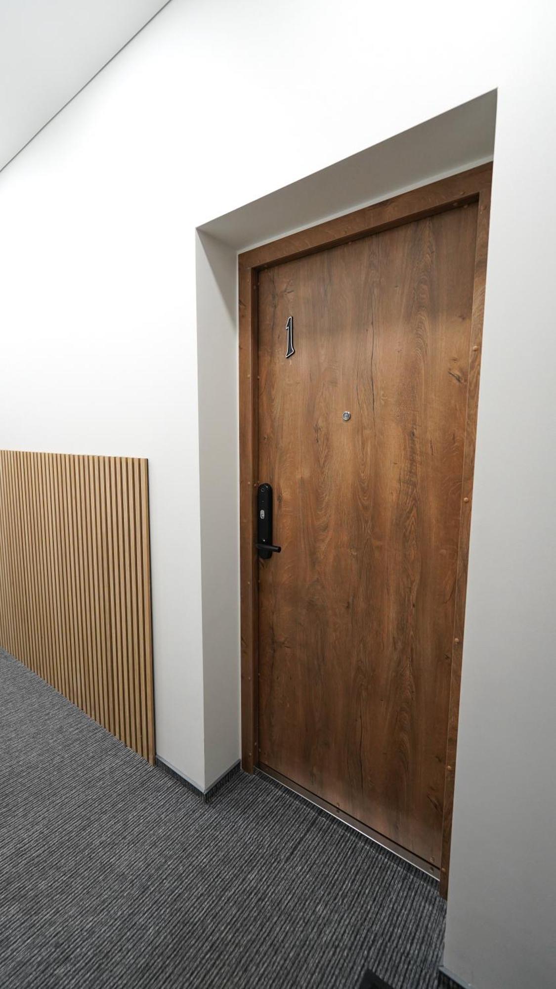 קובנה Amber Light Self-Check-In Apartments חדר תמונה