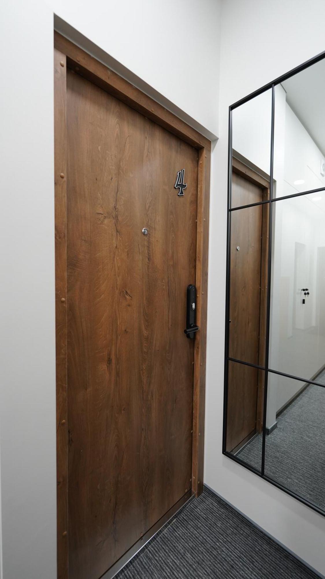 קובנה Amber Light Self-Check-In Apartments חדר תמונה